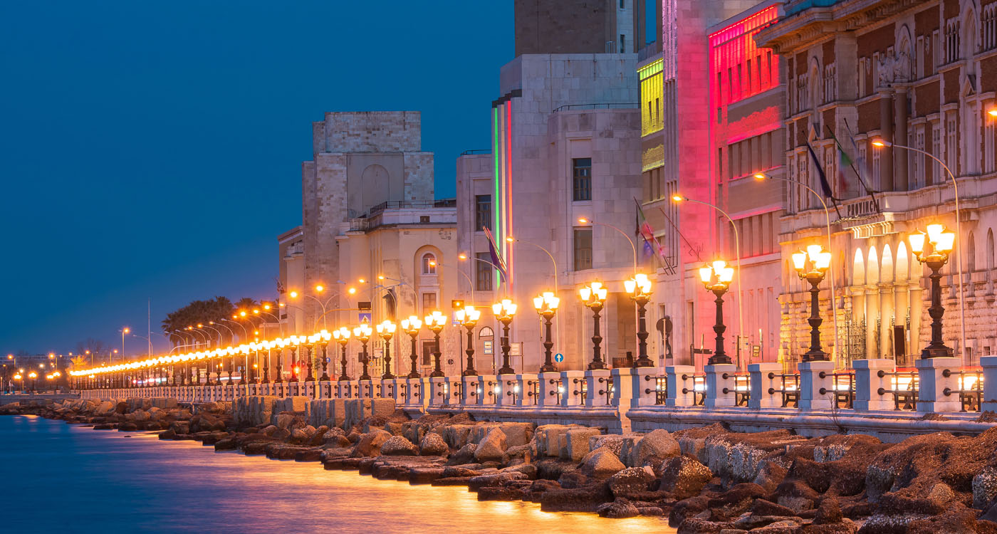 Panoramic view of Bari