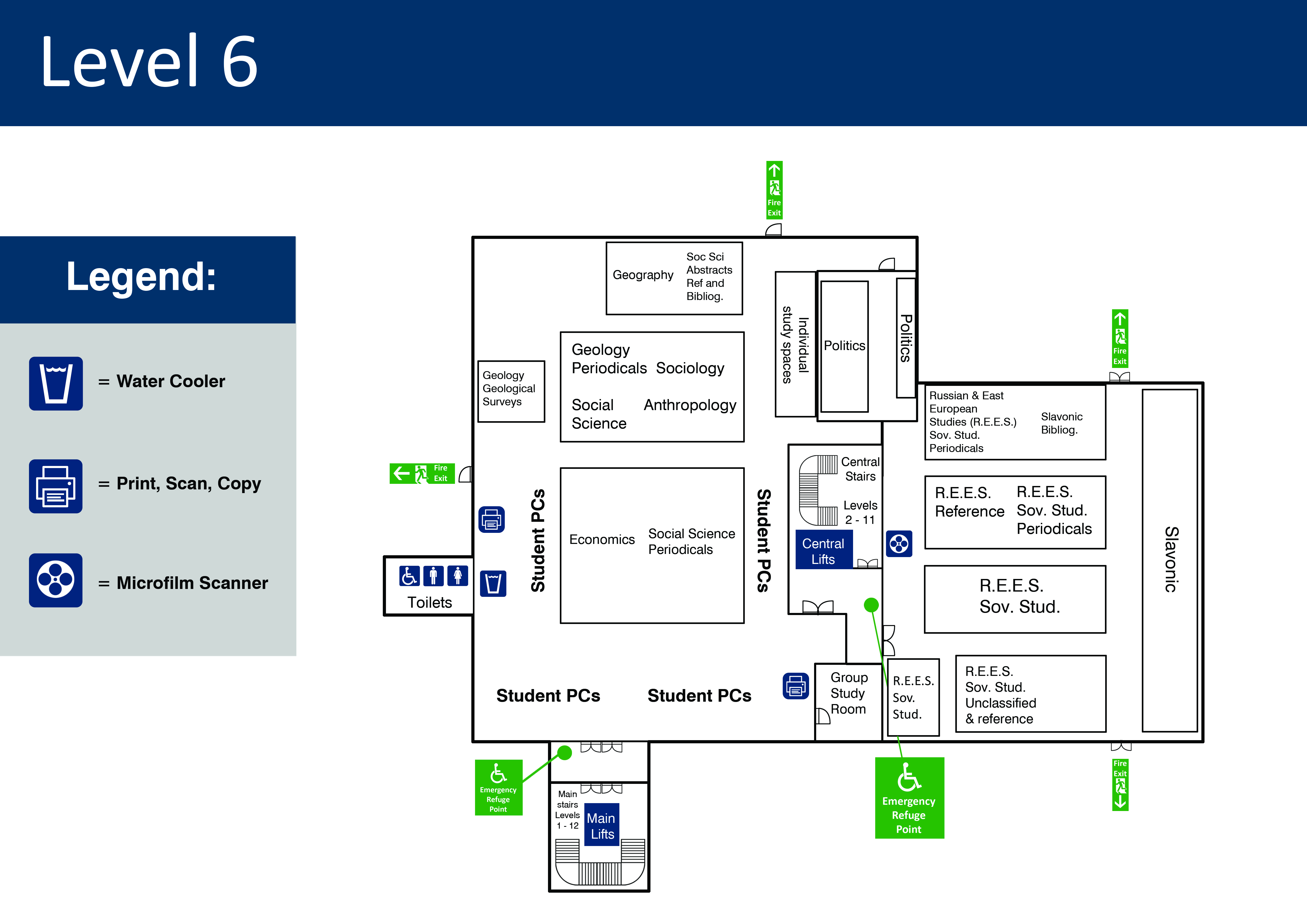 Level 6 floor plan