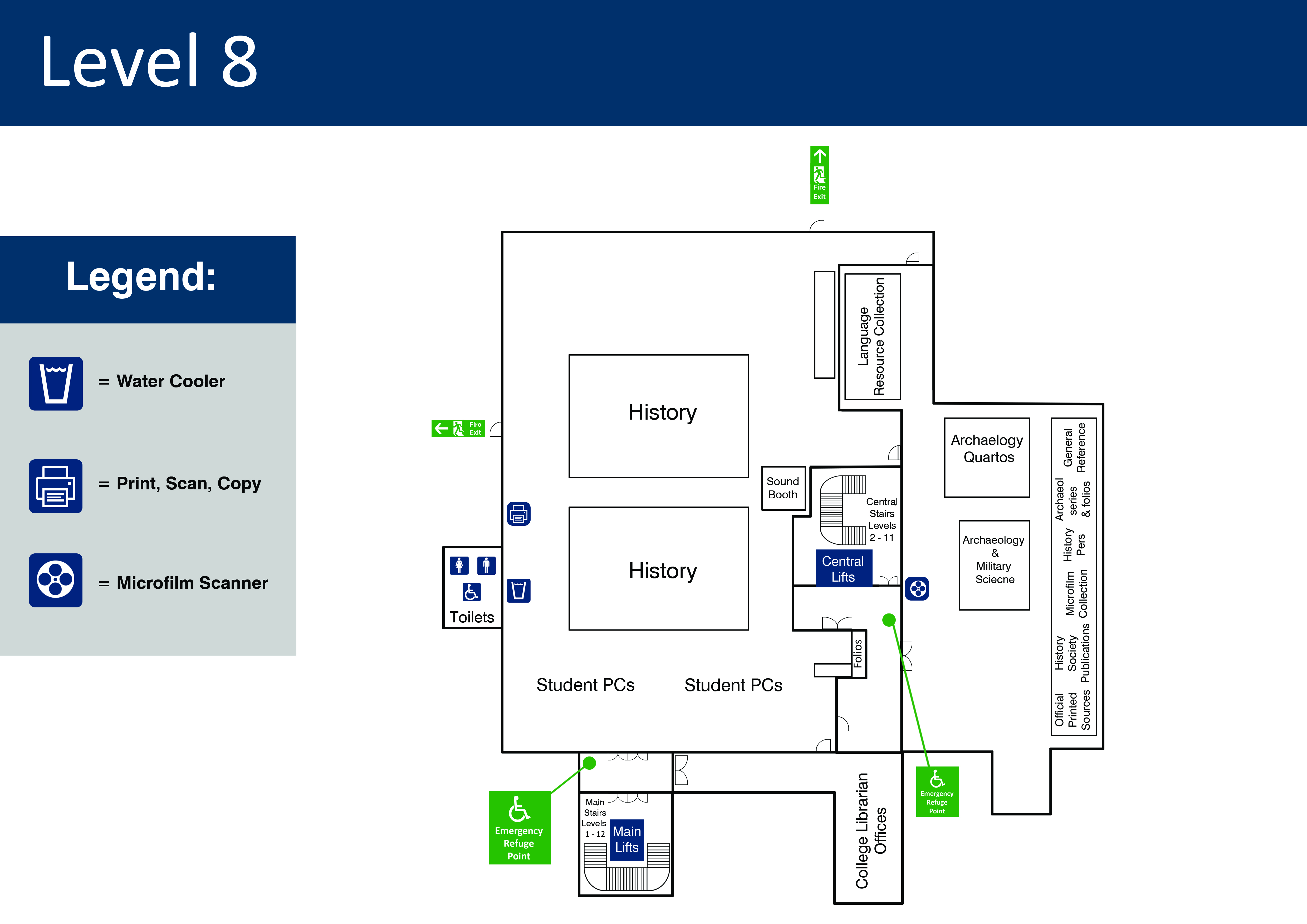 Level 8 floor plan