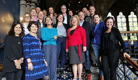 Members from the CIVIS steering committee meeting at Glasgow