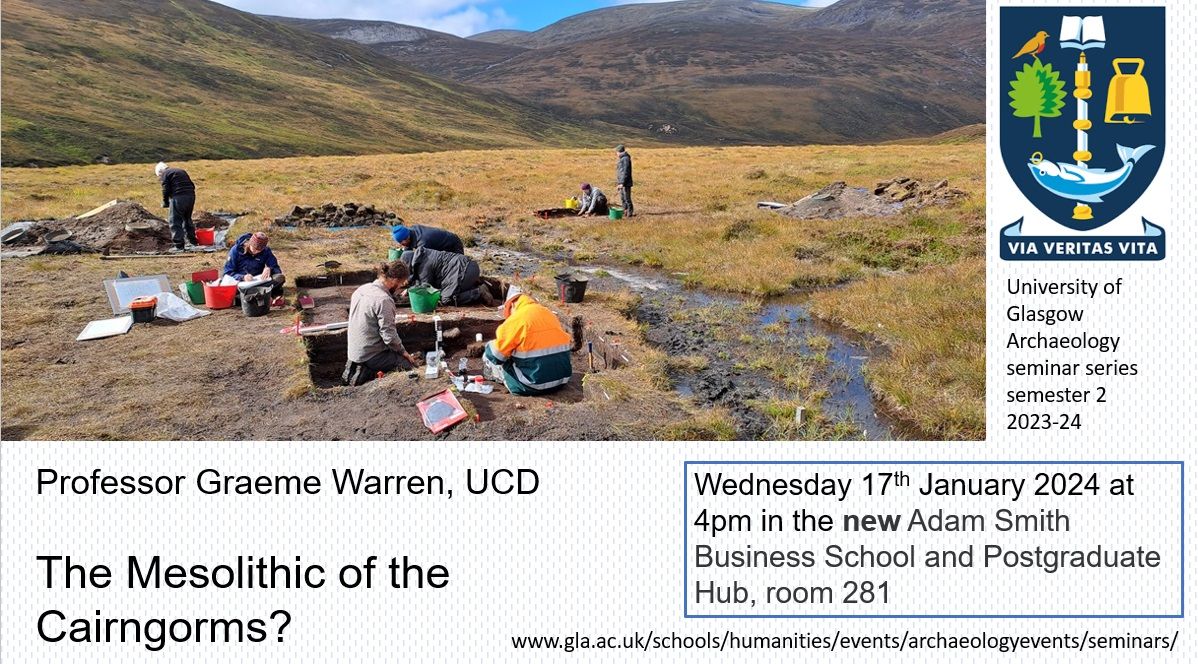 Graeme Warren seminar poster