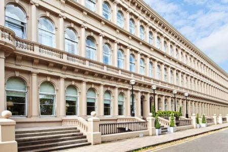 Glasgow Grosvenor Hotel as seen from Grosvenor Terrace