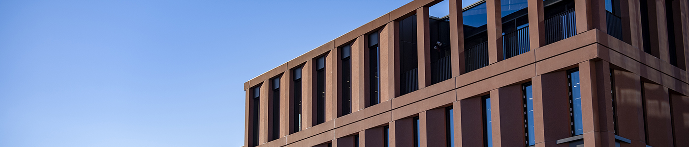 External view of the Adam Smith Building