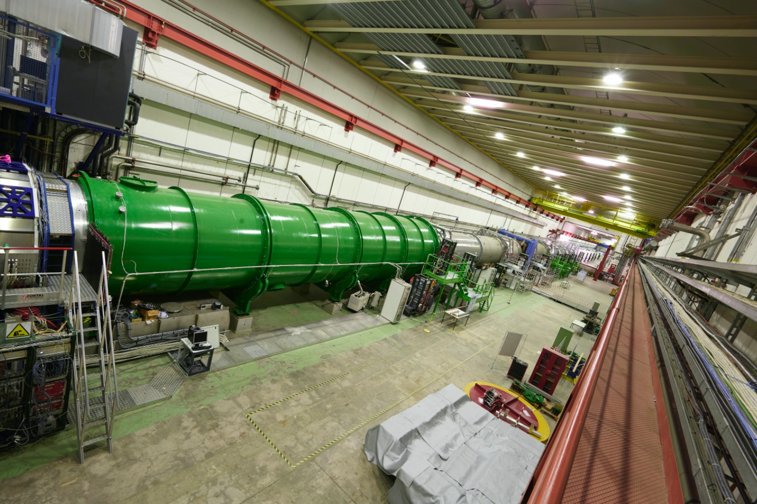 An image of one of CERN's particle detectors