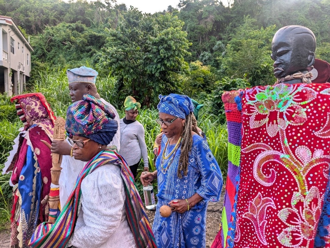 Egungun Parade at the 2024 Ifa Festival