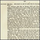 Extract from the report on the trial of John Stewart and others (directors of The City of Glasgow Bank) before the High Court of Justiciary at Edinburgh, 1879. (GUAS Ref: UGD 108/11 p30. Copyright reserved.) 