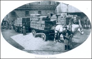 A photograph of the Tennents' despatch office in Cuba. (GUAS Ref: T.  Copyright reserved.) 