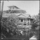 A photograph of a shrine in Kyoto, c1880. Henry Napier, grandson of Robert Napier, toured Japan, kept a diary and took photographs of his visit. (GUAS Ref: DC 90/4/2/3. Copyright reserved.) 