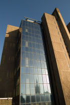 Abstract view of the University library