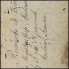 The first page of the logbook of Andrew Service, sailor, HMS Medusa, 1802-1810. This page indicates this is the beginning of his logbook with regard to his time on board HMS Medusa. (GUAS Ref: UGC 182. Copyright reserved.) 