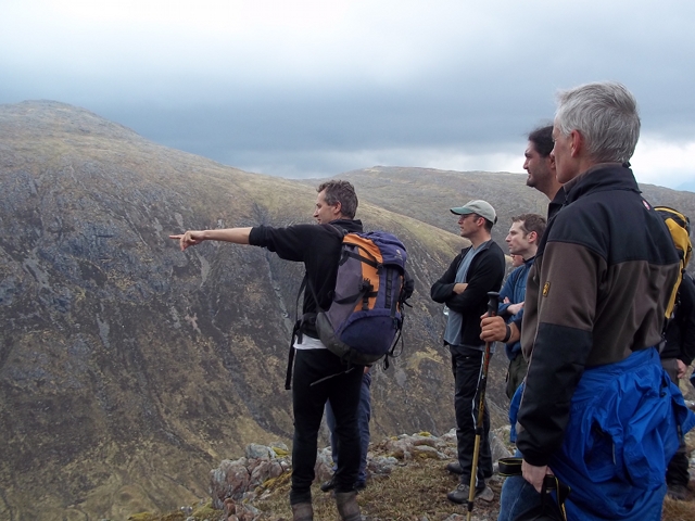 Pointing the way to high impact research (from left to right): Dan Haydon, Jamie Lloyd-Smith, Roman Biek, Marco Morelli, Bryan Charleston.