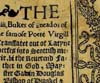 Gavin Douglas's 'Eneados', a Scots translation of Virgil's 'Aeneid', 1553. Detaiil from. BDA1-a.8