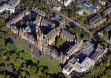 Aerial view of the Main Building