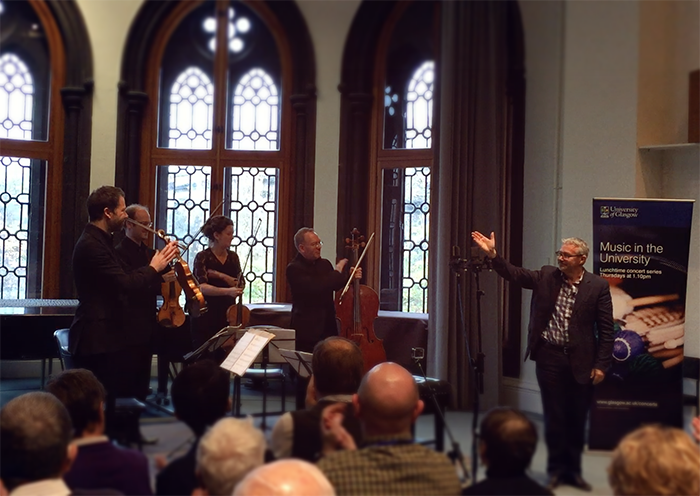 Mutual admiration - The Edinburgh Quartet and Alasdair Nicolson