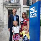 Heather Ferguson ZSL Scientific Medal family