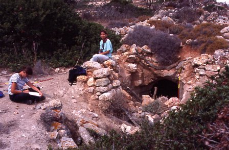 student logging site during SE Melos survey