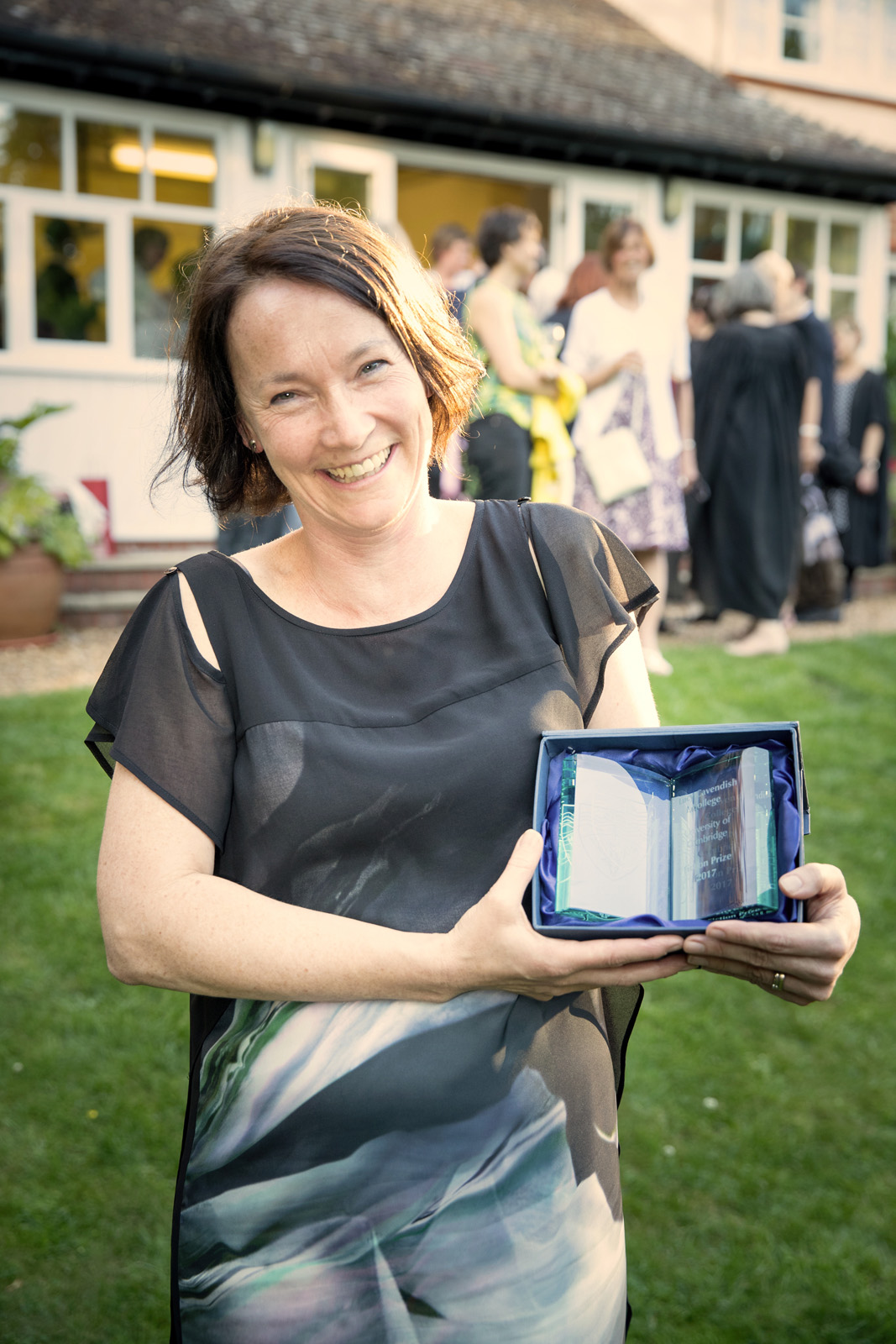 Sarah Ward and trophy