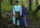 Malaysian Students in traditional dress