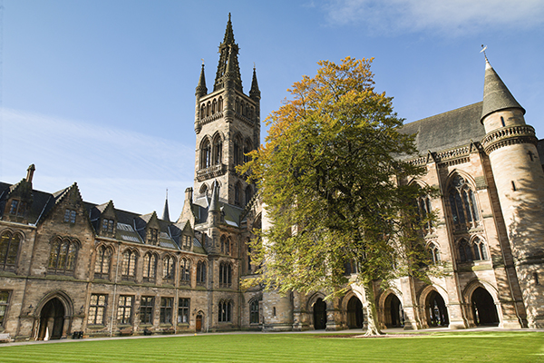 The Tower as seen from the Quadrangles