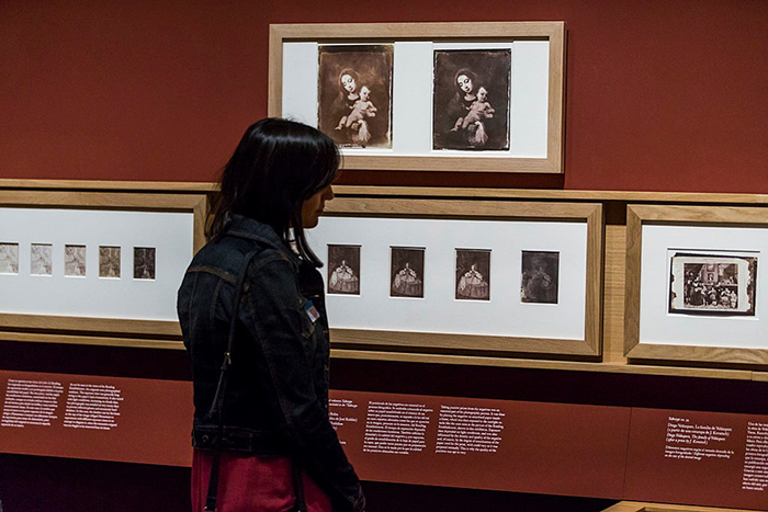 Images taken from the Copied by the Sun exhibition at the Museo del Prado