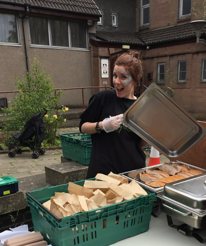 The concrete Garden served delicious cinema snacks