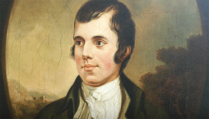 Portrait of Robert Burns