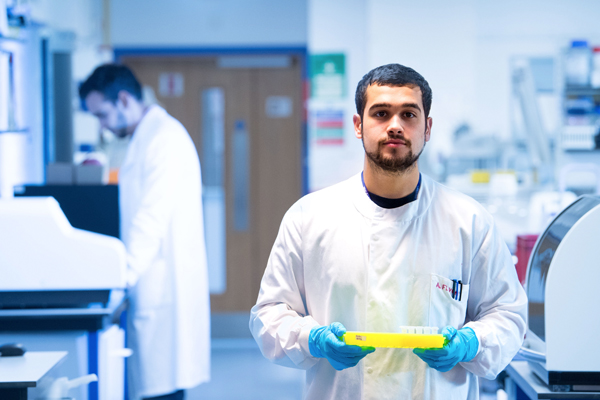 BHF laboratory staff