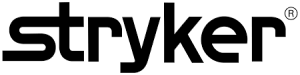 Stryker logo; the name Stryker in black on white