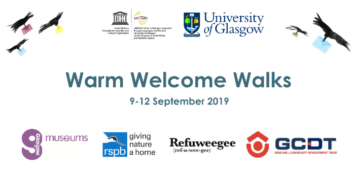 Warm Welcome Walks 2019 banner