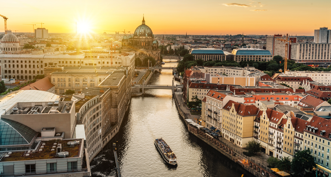 Sunset over River Spree (photo: Shutterstock)