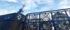 Photo of the memorial gate at University of Glasgow