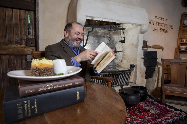 Launch of the History of Burns Supper research project led by Professor Gerard Carruthers from the Centre for Burns Robert Burns Studies Photo Credit Martin Shields