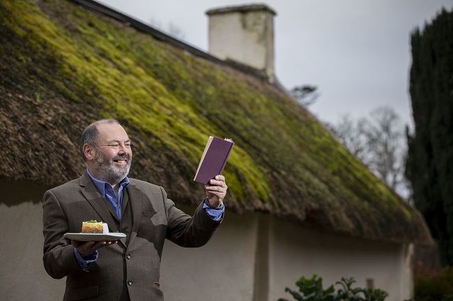 Launch of the History of Burns Supper research project led by Professor Gerard Carruthers from the Centre for Burns Robert Burns Studies Photo Credit Martin Shields