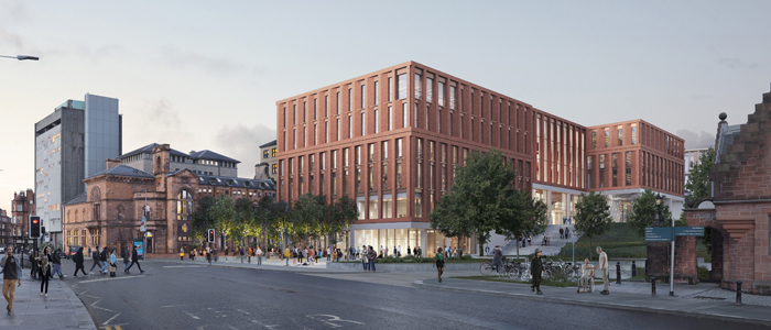 New Adam Smith Business School and PGT Hub artist impression