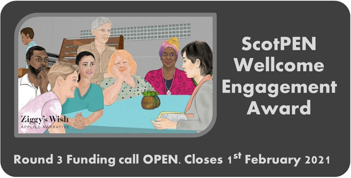 Flyer for SCOTPEN funding award