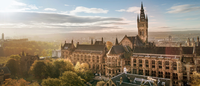 Photo of the University of Glasgow Gilmorehill Campus