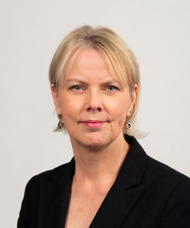 A portrait photo of Professor Margaret Lucas FRSE, the newly-appointed Regius Chair of Civil Engineering and Mechanics 