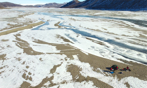 A glacier