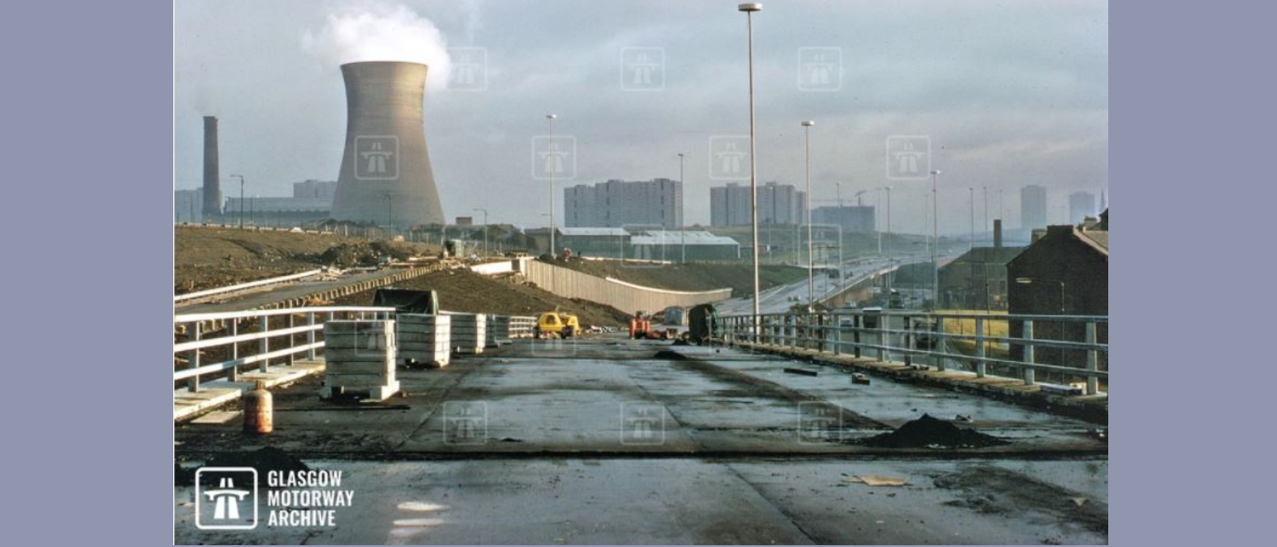 lookingwest_M8_1970_©GlasgowMotorwayArchive