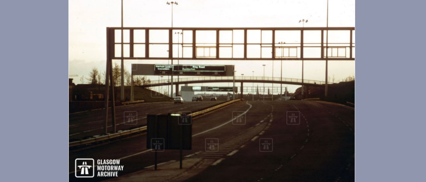 Sighthill_footbridge_summer1971_©GlasgowMotorwayArchive