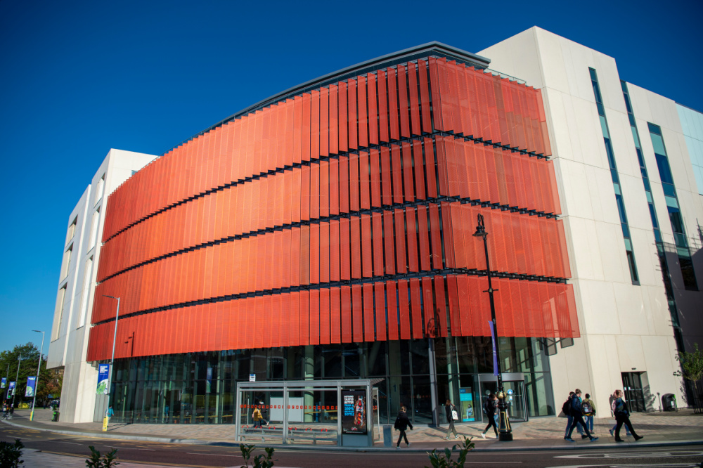 The exterior of the James McCune Smith Learning Hub