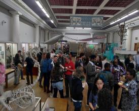 Image of attendees of the BES annual meeting 2022 in the Hunterian Museum