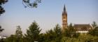 Gilbert Scott Tower Evening