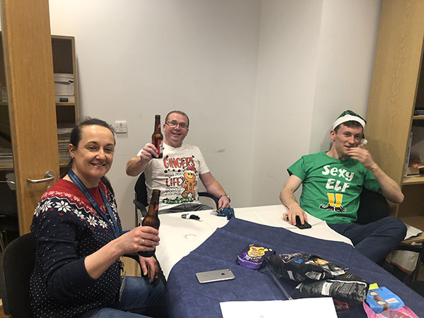 Image of Christmas Quiz team