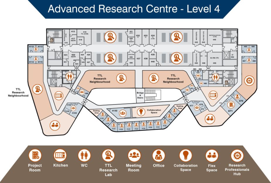 map of level 4 of the ARC