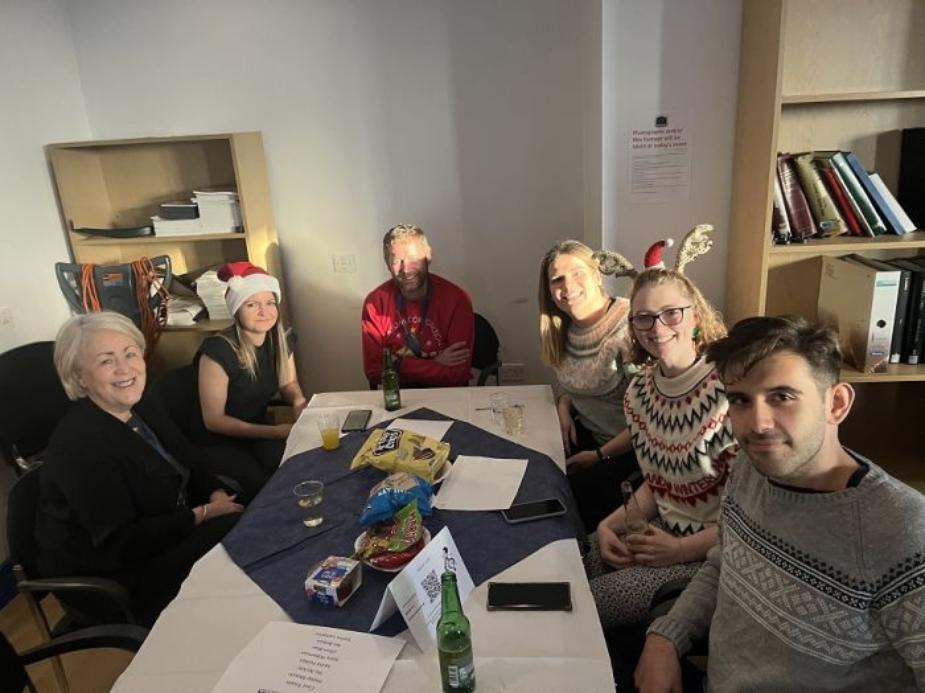 Christmas Quiz team