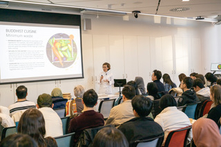 View of audience at the event