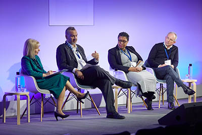 Anna Moderating a panel