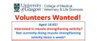 Volunteers Wanted