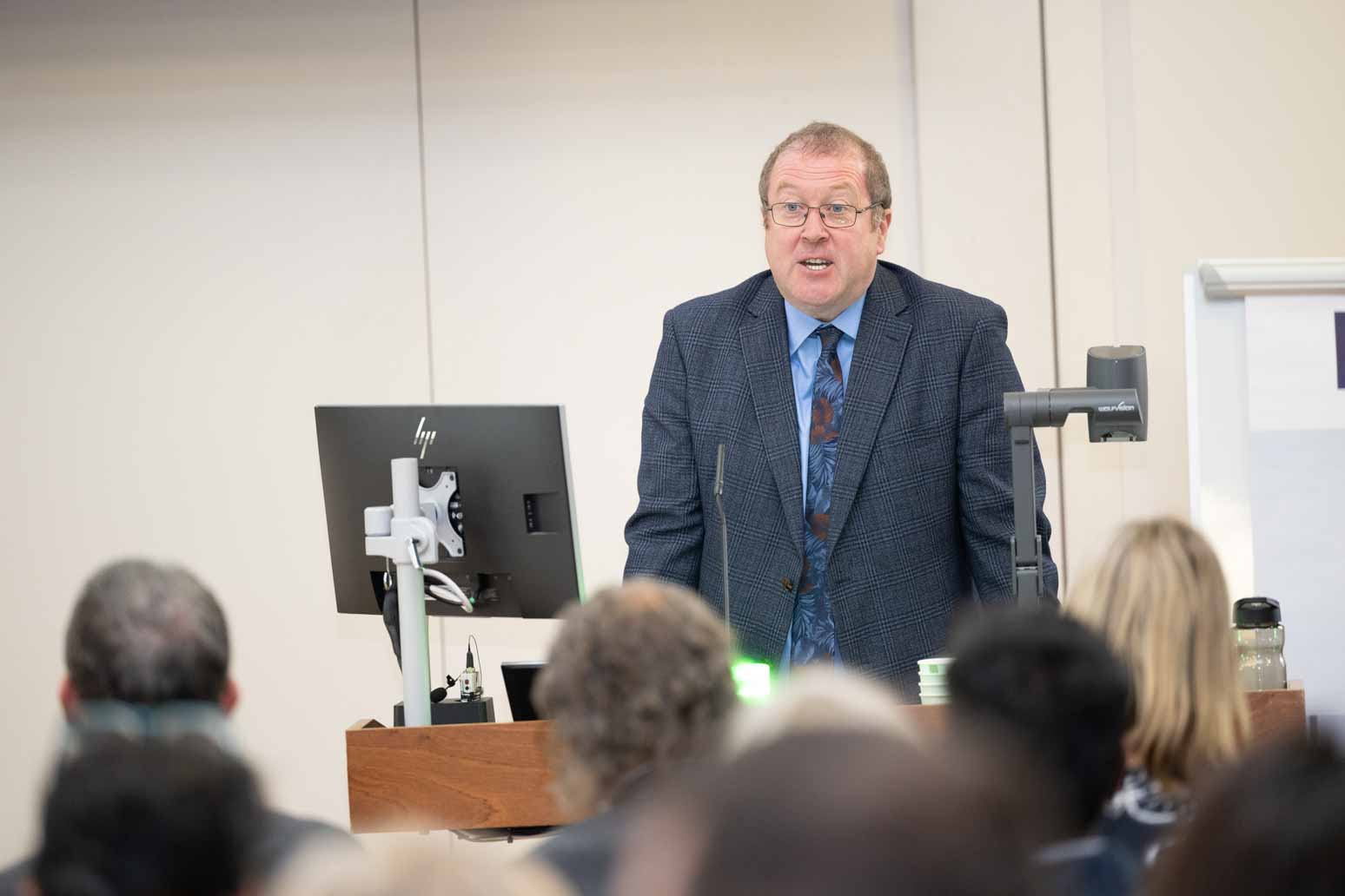 Graeme Dey MSPs addresses attendees at the first-ever Central Scotland Technical Conference